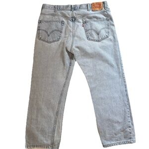 VTG Levi's 505 Jeans Men’s 40x30 Blue Denim Regular Fit Straight Y2K 100% Cotton